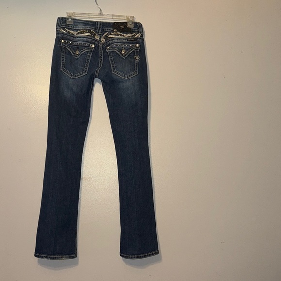 Miss Me Dark Blue Boot Cut Jeans - Picture 2 of 11